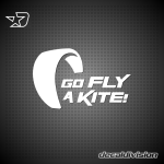 Go Fly a Kite Sticker